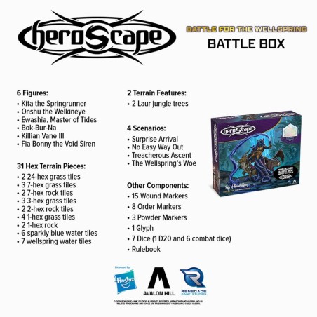 Heroscape - Board game Battle for the Wellspring Battle Box *English Version*