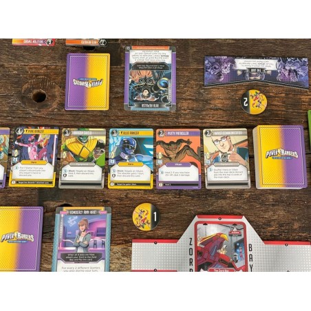 Power Rangers - Jeu de cartes Power Rangers Deck-Building en version anglaise