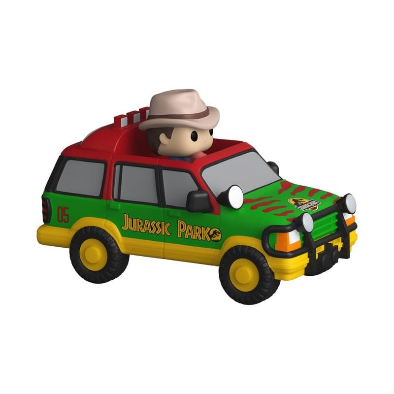 Jurassic Park - Bitty POP! Ride Vinyl Figure Jurassic SUV w/Dr. G 2,5 cm