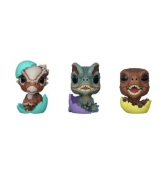 Jurassic Park - Pocket POP! Vinyl Figure Easter Egg 3-Pack Dinos 4 cm