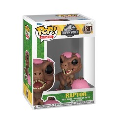 Jurassic Park - POP! Movies Vinyl Figure SPRG- Raptor 9 cm