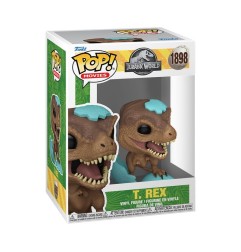 Jurassic Park - POP! Movies Vinyl Figure SPRG- T-Rex 9 cm