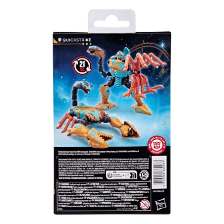 Transformers Age of the Primes Deluxe Class - Figurine Quickstrike 14 cm