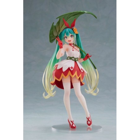 Hatsune Miku - Statuette Hatsune Miku Wonderland Figure Thumbelina 18 cm
