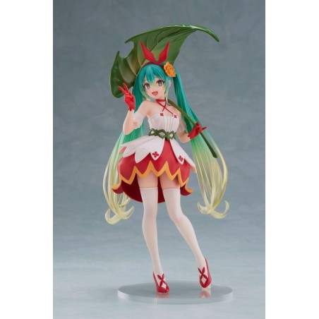 Hatsune Miku - Statuette Hatsune Miku Wonderland Figure Thumbelina 18 cm