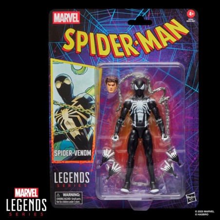 Spider-Man Marvel Legends Retro - Figurine Spider-Venom 15 cm
