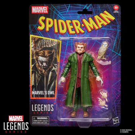 Spider-Man Marvel Legends Retro - Figurine Owl 15 cm