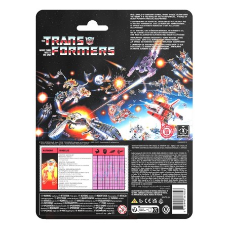 The Transformers Retro G1 - Figurine Autobot Wheelie 11 cm