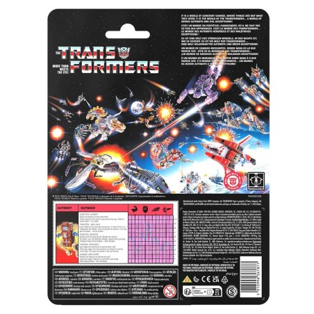 The Transformers Retro G1 - Figurine Autobot Outback 13 cm