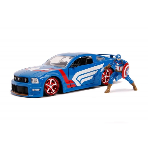 Marvel - Réplique métal Hollywood Rides 1/24  Ford Mustang GT 2006