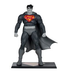 DC Multiverse - Figurine Superman (The Dark Knight Returns) (Black & White Accent Edition) (Gold Label) 18 cm