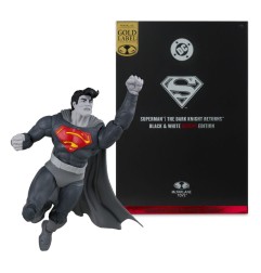 DC Comics - DC Multiverse Action Figure Superman (The Dark Knight Returns) (Black & White Accent Edition) (Gold Label) 18 cm