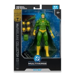 Batman Rogues DC Multiverse McFarlane Collector Edition - Figurine N°43 Kite Man (Gold Label) 21 cm