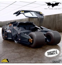 DC Comics - Batman 1989 Super Cyborg Vehicle Batmobile Tumbler (Full Color) 33 cm