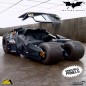 Batman - Véhicule Batman 1989 super Cyborg Batmobile Tumbler (Full Color) 33 cm