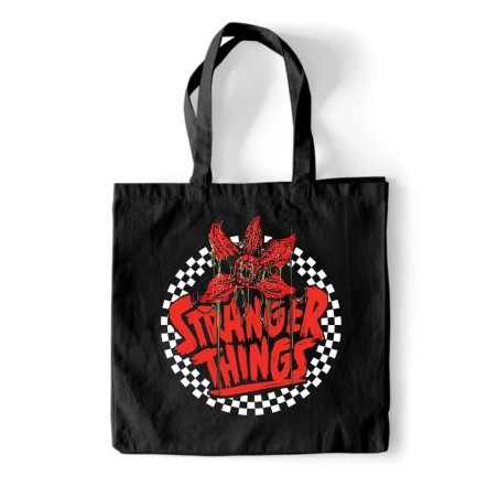 Stranger Things - Tote Bag Checkered Circle