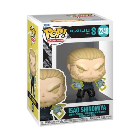 Kaiju No. 8 - POP! Animation Vinyl Figure Isao Shinomiya 9 cm