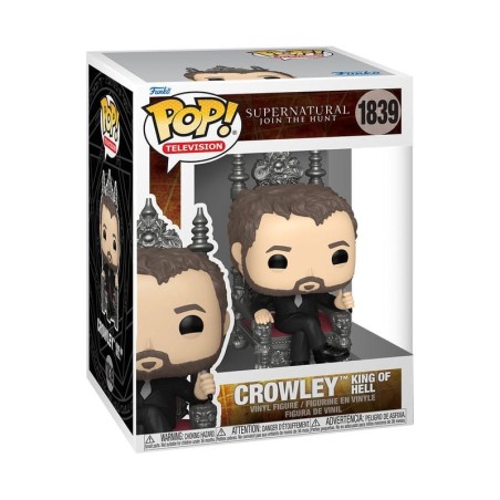 Supernatural - Figurine POP! Premium Crowley Roi de l'enfer 9 cm