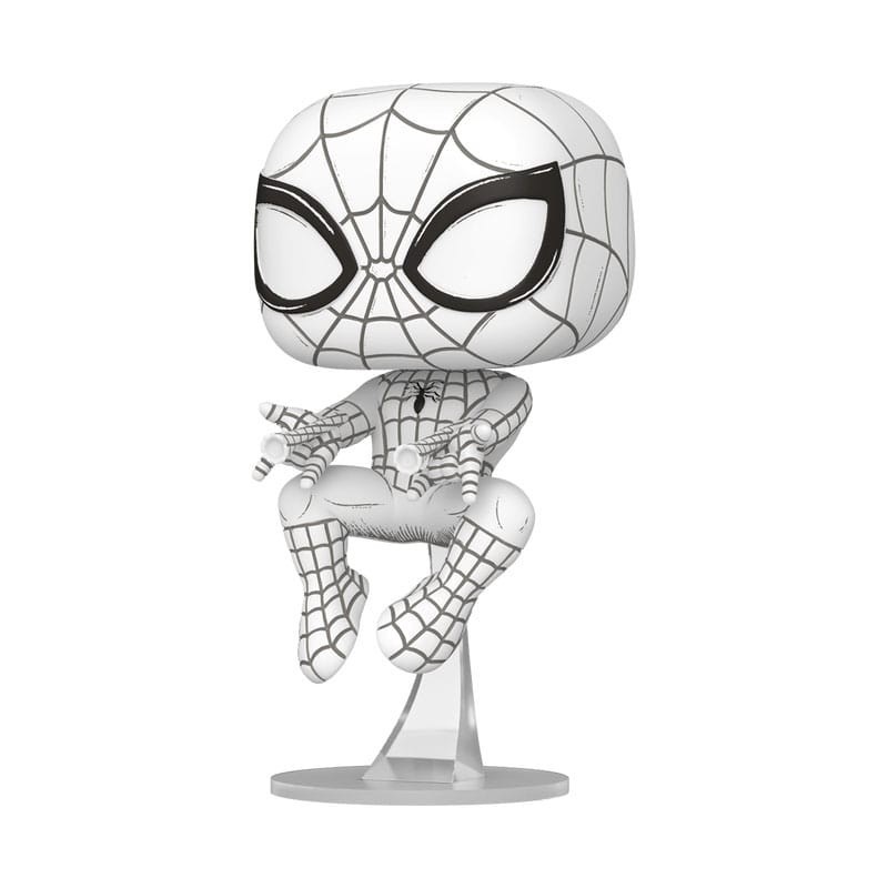 Marvel - Figurine POP! Spider-Man croquis 9 cm