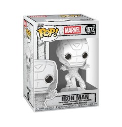 Marvel - Figurine POP! Iron Man croquis 9 cm