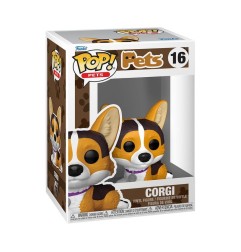 Funko-Legacy - Figurine POP! Animaux de compagnie Corgi 9 cm