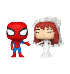 Marvel - POP! Vinyl Figures 2-Pack Superhero Couples- SM & MJ 9 cm
