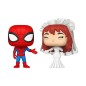 Marvel - Pack 2 Figurines POP! Superhero Couples Spider-Man & MJ (Mariage) 9 cm Marvel - Pack 2 Figurines POP! Superhero Couples Spider-Man & MJ (Mariage) 9 cm