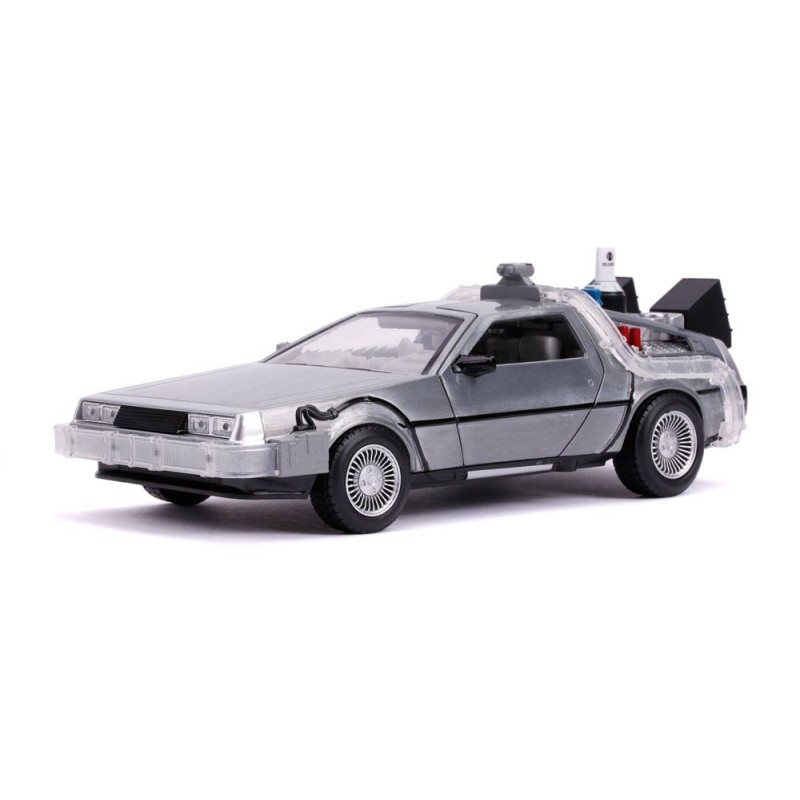 Retour vers le futur - Retour vers le Futur II DeLorean Time Machine 1/24 métal Hollywood Rides
