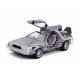 Retour vers le Futur II - Réplique Hollywood Rides métal 1/24 DeLorean Time Machine