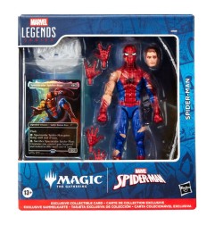 Marvel - Legends Magic: The Gathering Action Figure Battle-Damaged Spider-Man (plus Exclusive Foil Card) 15 cm