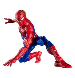 Marvel Legends Magic: The Gathering - Figurine Battle-Damaged Spider-Man (avec carte premium exclusive) 15 cm
