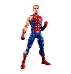Marvel Legends Magic: The Gathering - Figurine Battle-Damaged Spider-Man (avec carte premium exclusive) 15 cm