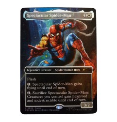 Marvel - Legends Magic: The Gathering Action Figure Battle-Damaged Spider-Man (plus Exclusive Foil Card) 15 cm