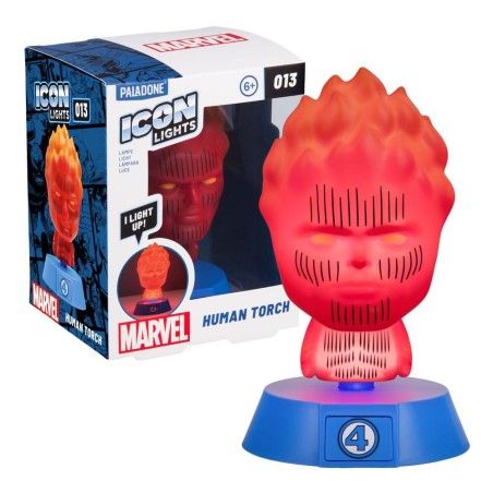 Marvel - Fantastic Four Icons Light Human Torch 11 cm
