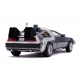 Retour vers le Futur II - Réplique Hollywood Rides métal 1/24 DeLorean Time Machine
