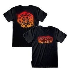 Stranger Things - T-Shirt Spray Paint Hellfire