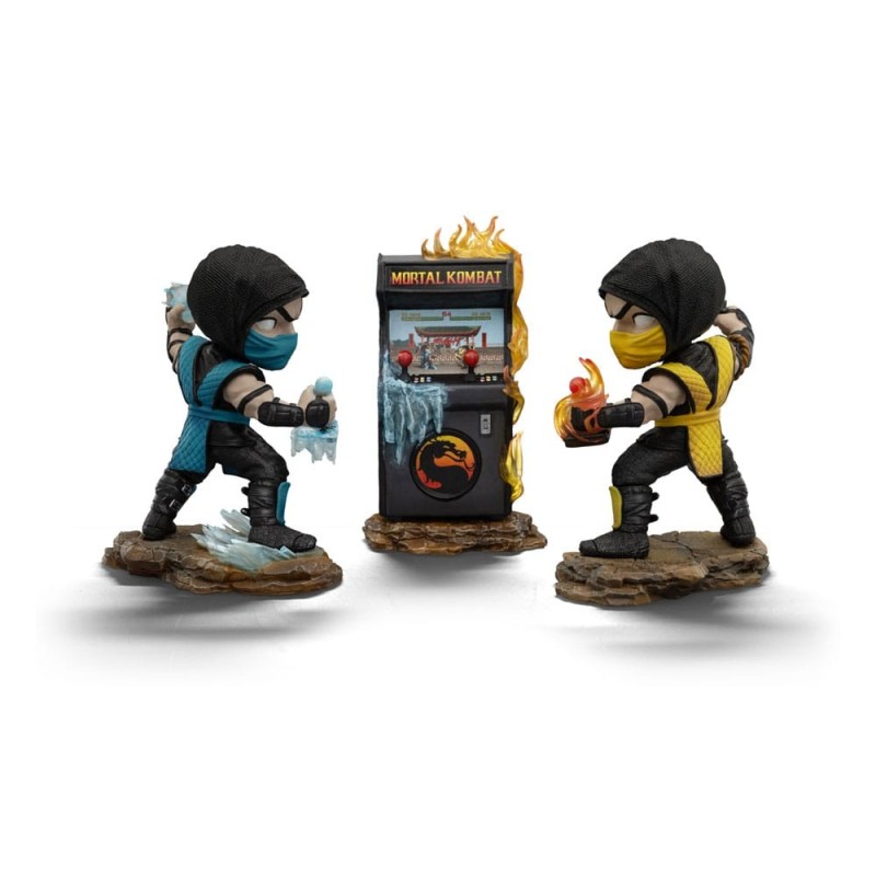Mortal Kombat - Mini Co. PVC Figures Scorpion vs. Subzero Arcade Set 15 cm