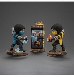 Mortal Kombat - Figurines Mini Co. Scorpion vs. Subzero Arcade Set 15 cm