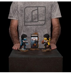 Mortal Kombat - Figurines Mini Co. Scorpion vs. Subzero Arcade Set 15 cm