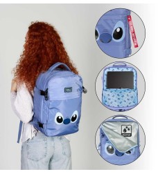 Sonic - The Hedgehog - Lilo & Stitch Mercury Underseat Cabin Bag Backpack Face Blue