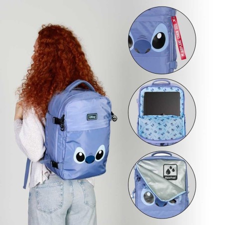 Lilo & Stitch - Sac à dos Mercury Underseat Cabin Bag Face Blue