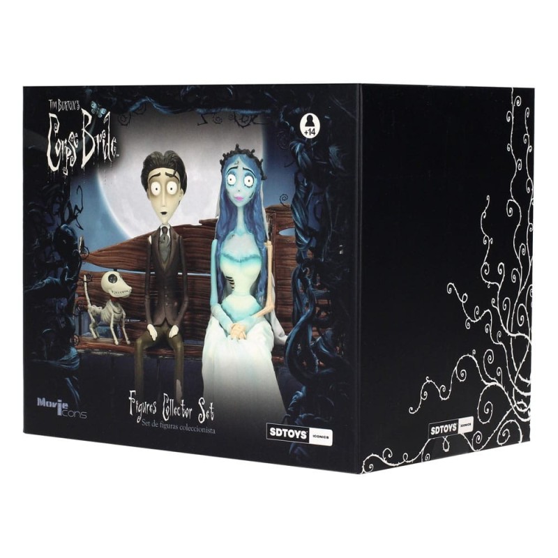 Corpse Bride - Gift Set figure & Keyring Victor & Emily