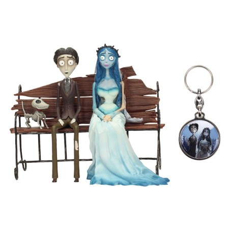 Les Noces funèbres - Pack figurine avec porte-clés Victor & Emily
