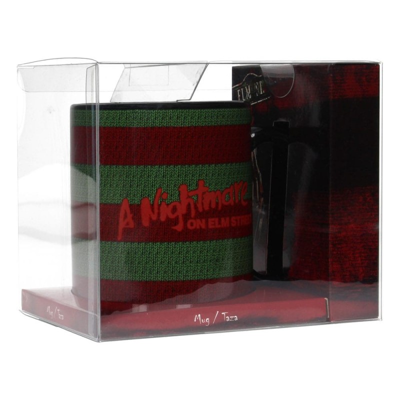 Nightmare on Elm Street - A  Gift Set Mug & Keyring A