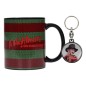 Nightmare on Elm Street - A  Gift Set Mug & Keyring A