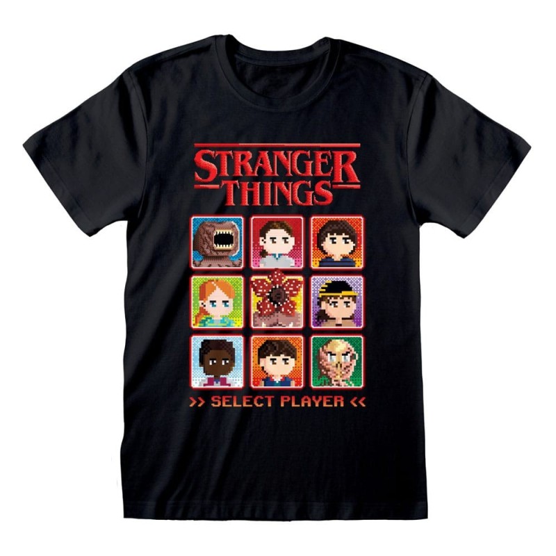 Stranger Things - T-Shirt Select Player Size L