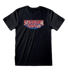 Stranger Things - T-Shirt Retro Logo Stranger Things