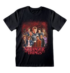 Stranger Things - T-Shirt Group of all Characters Size L
