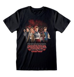 Stranger Things - T-Shirt Group with Vecna behind Size L