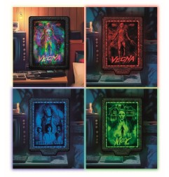 Stranger Things - Puzzle Metamorphic Art Collection avec effet lumineux Vecna (520 pièces)